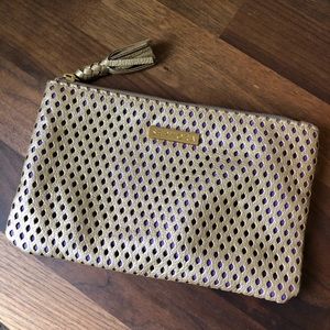 Sephora gold makeup bag